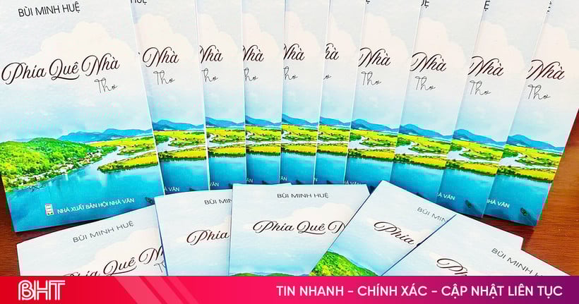 Launch of the poetry collection "Hometown" by journalist and poet Bui Minh Hue