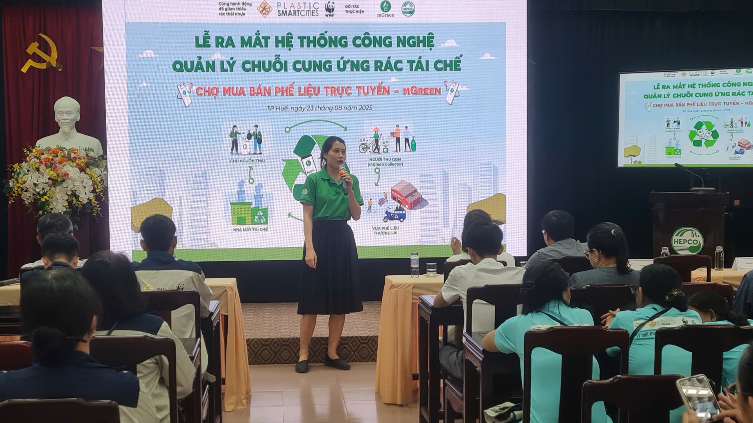 Online scrap market promotes waste sorting at source