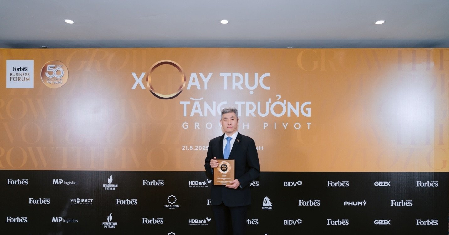 DHG Pharma sigue entre las 50 mejores empresas cotizadas de Vietnam en 2025