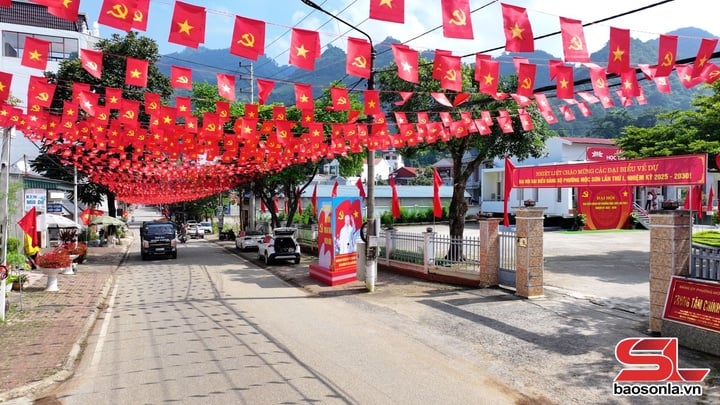 ខ្ពង់រាប Moc Chau មានភាពអ៊ូអរមុនពិធីបុណ្យ