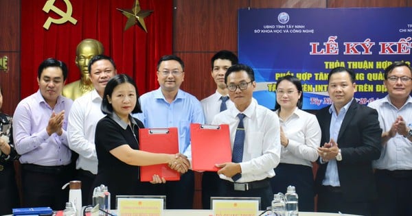 Le VNNIC signe un accord de coopération avec Tay Ninh : visant à développer une infrastructure de ressources numériques, pionnière de l'Internet de nouvelle génération