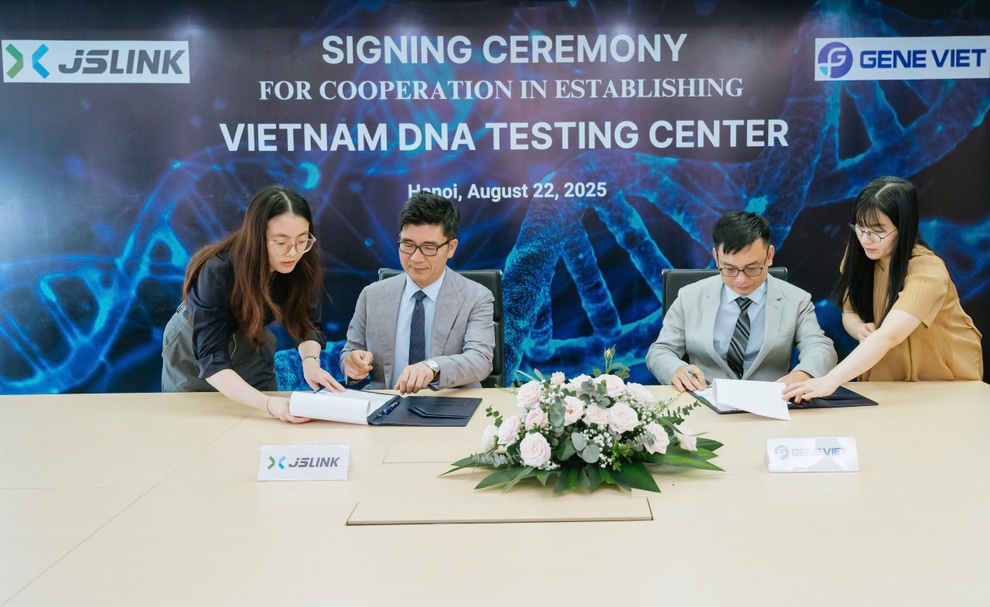 Công ty JS Link và Công ty cổ phần sinh học phân tử Gene Viet ký kết hợp tác chiến lược - 1