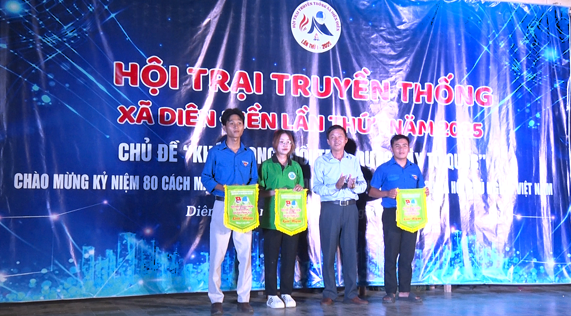 Dien Dien Commune: More than 160 campers participate in the first traditional camp