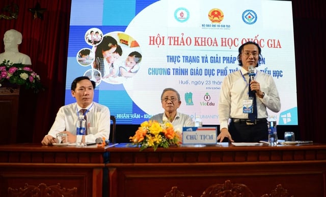 GS Nguyễn Minh Thuyết chỉ ra thành công và hạn chế của chương trình GDPT 2018- Ảnh 2.