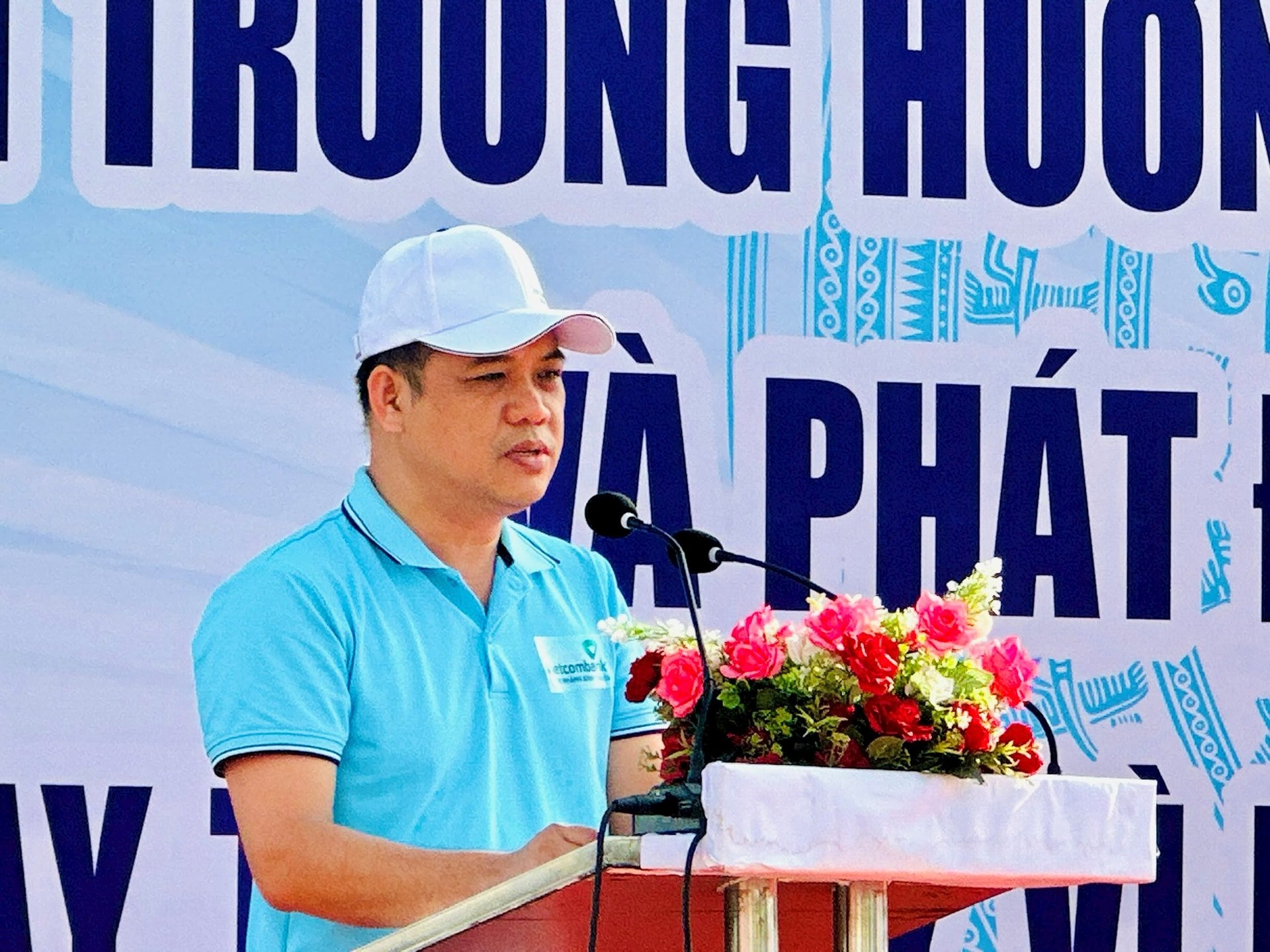 ប្រធានគណៈកម្មាធិការប្រជាជនសង្កាត់ Phan Thiet លោក Tran Nguyen Loc ថ្លែងមតិក្នុងពិធីនេះ។