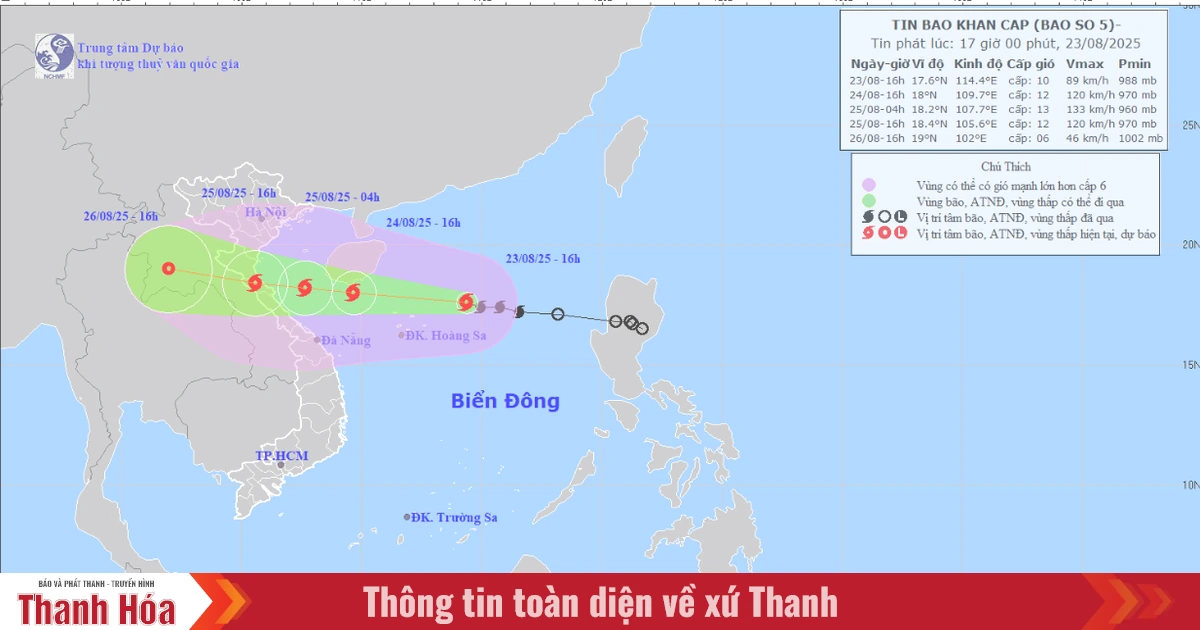 ព្យុះ​ទី​៥ បោកបក់​លើ​ខេត្ត​ភាគ​កណ្តាល កម្រិត​១៥ ភ្លៀង​ធ្លាក់​ខ្លាំង