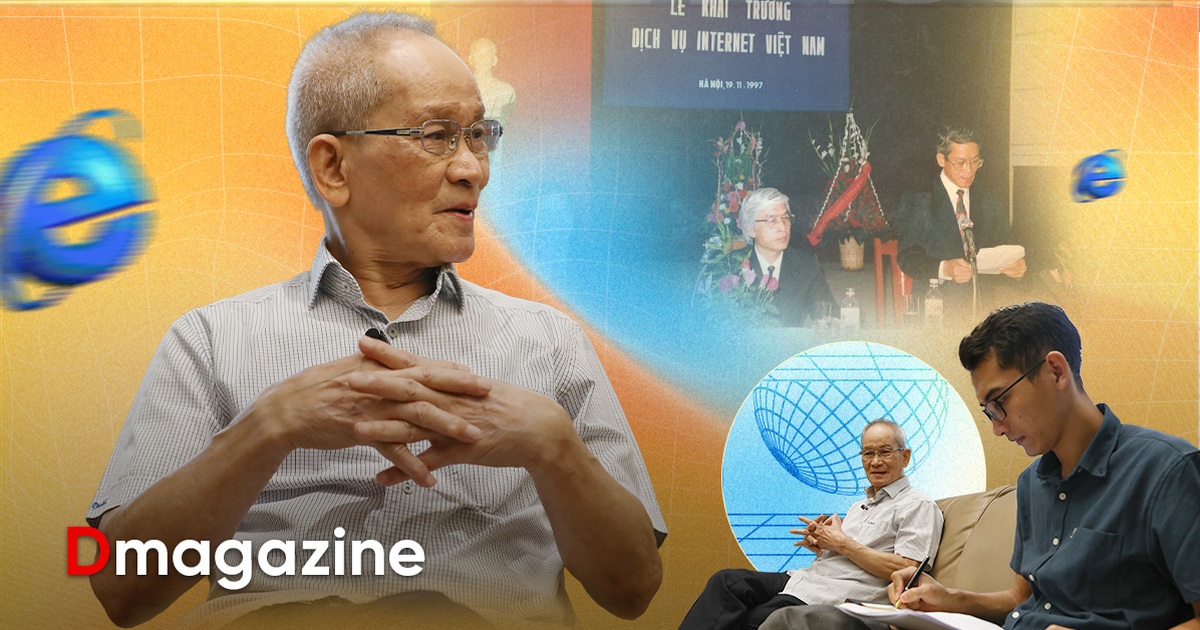 Der Schulterklopfen und die historische Entscheidung, das Internet nach Vietnam zu bringen