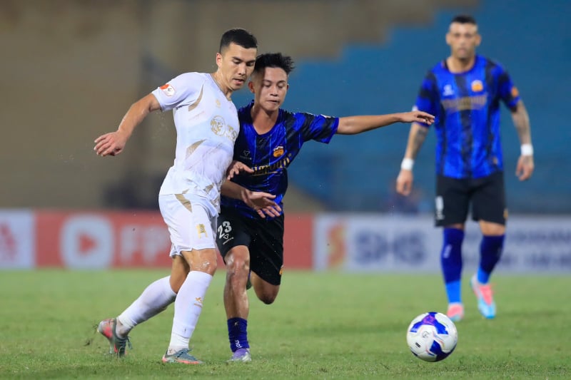 Hanoi FC បន្ត​ការ​ប្រកួត​មិន​ឈ្នះ​ក្នុង​ V.league 2025/2026 -0