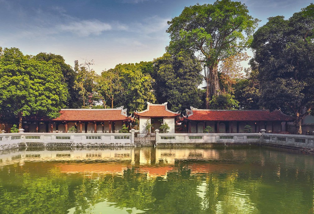 ប្រាសាទអក្សរសាស្ត្រ - Quoc Tu Giam កាន់តែជិតស្និទ្ធជាមួយសាធារណជននៅភាគកណ្តាលវៀតណាមតាមរយៈការតាំងពិព័រណ៍នៅទីក្រុង Da Nang - រូបថត 1