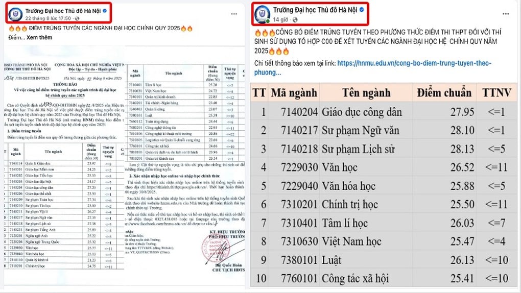 Thí sinh “ngã ngửa vì điểm chuẩn một đại học tăng 0,75 điểm khối C00 - 2