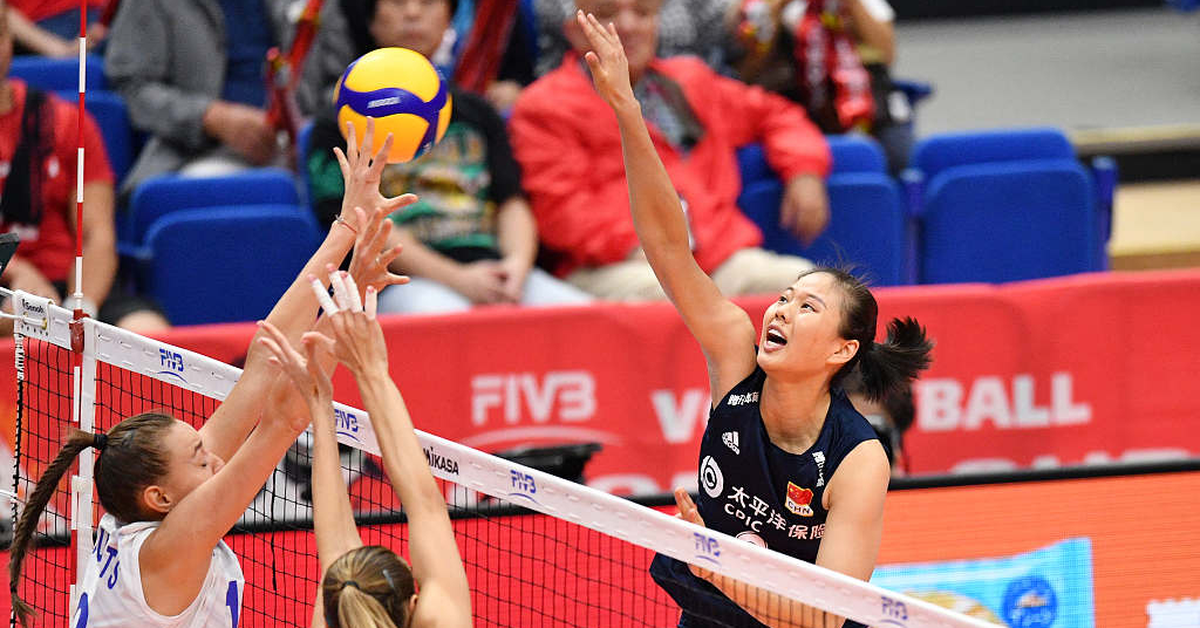 Why is the Chinese women's volleyball team taller than Western teams?