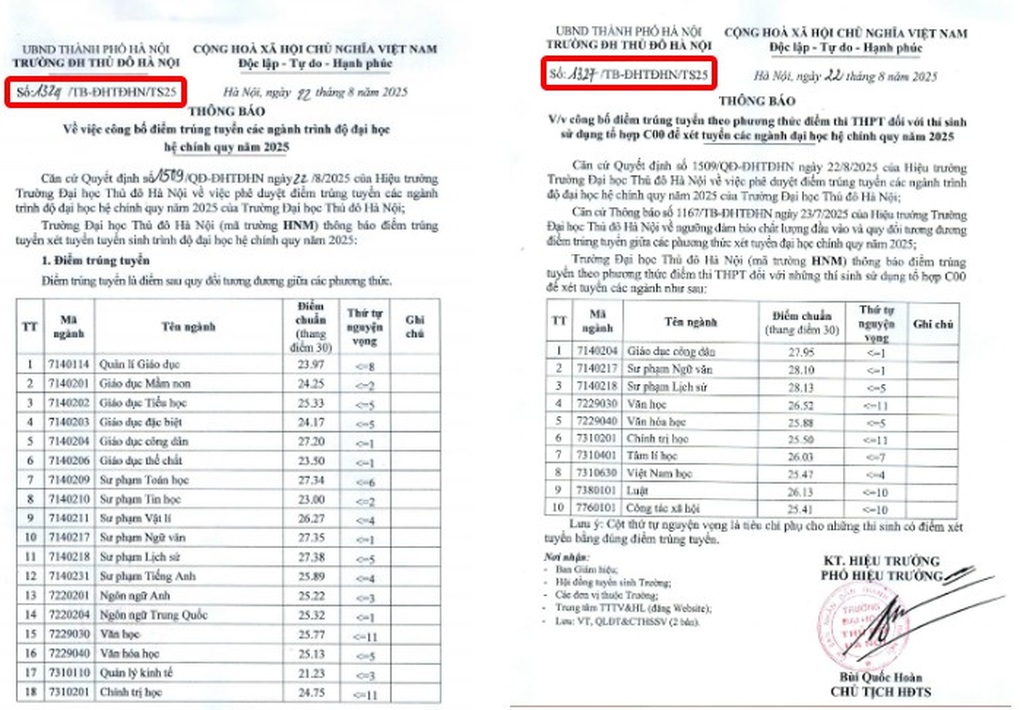 Thí sinh “ngã ngửa vì điểm chuẩn một đại học tăng 0,75 điểm khối C00 - 1