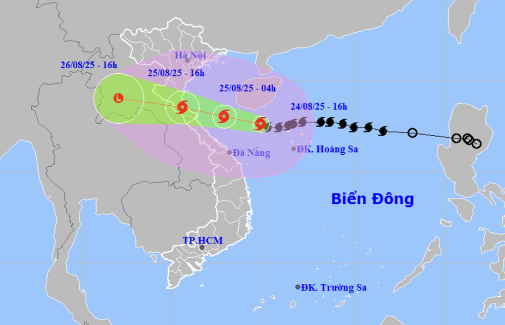Bão số 5 mạnh lên, Bộ Y tế yêu cầu y tế 12 tỉnh, thành chuẩn bị ứng phó - 1