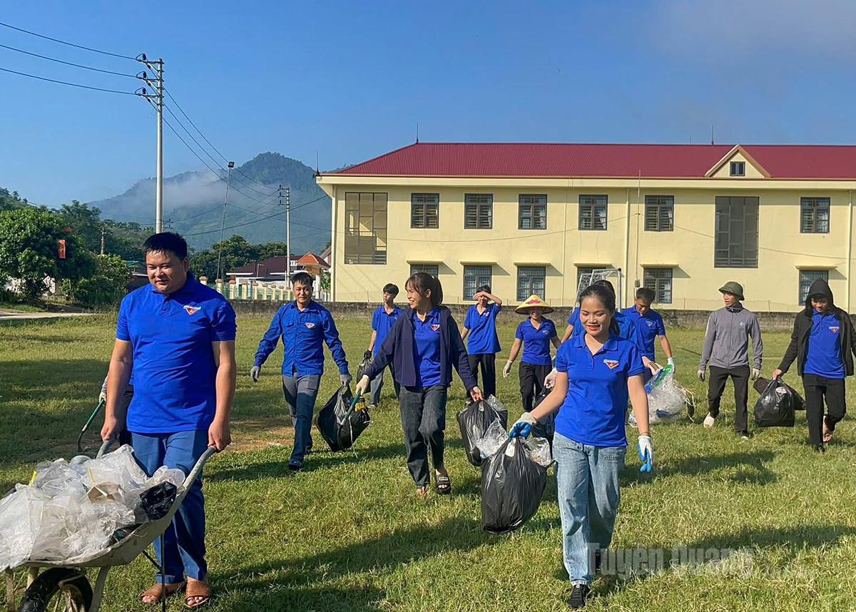 Tuyen Quang Youth startete den 5. Nationalen Grünen Sonntag im Jahr 2025