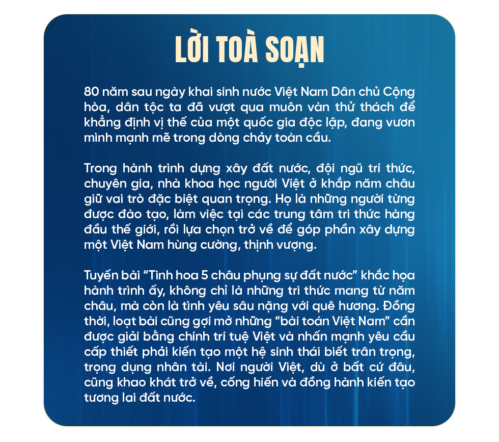 Bài toán đủ khó, đủ tầm, nhân tài sẽ mang tinh hoa 5 châu trở về đất nước - 1