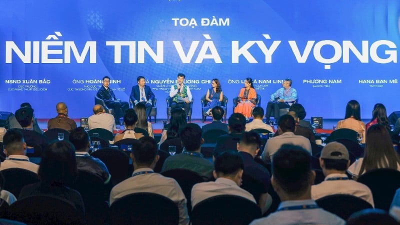 KOL Conference ជាមួយនឹងយុគសម័យនៃការកើនឡើងជាតិ។ (រូបថត៖ THE DAI)