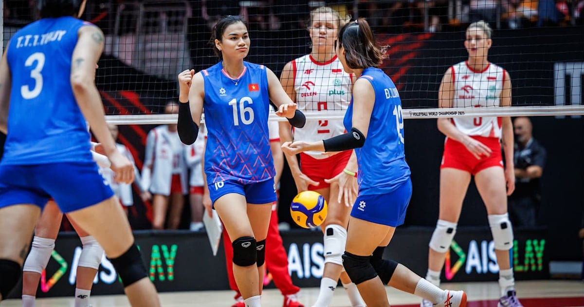 FIVB សរសើរ​ការ​សម្តែង​ដ៏​អស្ចារ្យ​របស់​ក្រុម​បាល់ទះ​នារី​វៀតណាម តើ​ប៉ូឡូញ​និយាយ​យ៉ាង​ណា?