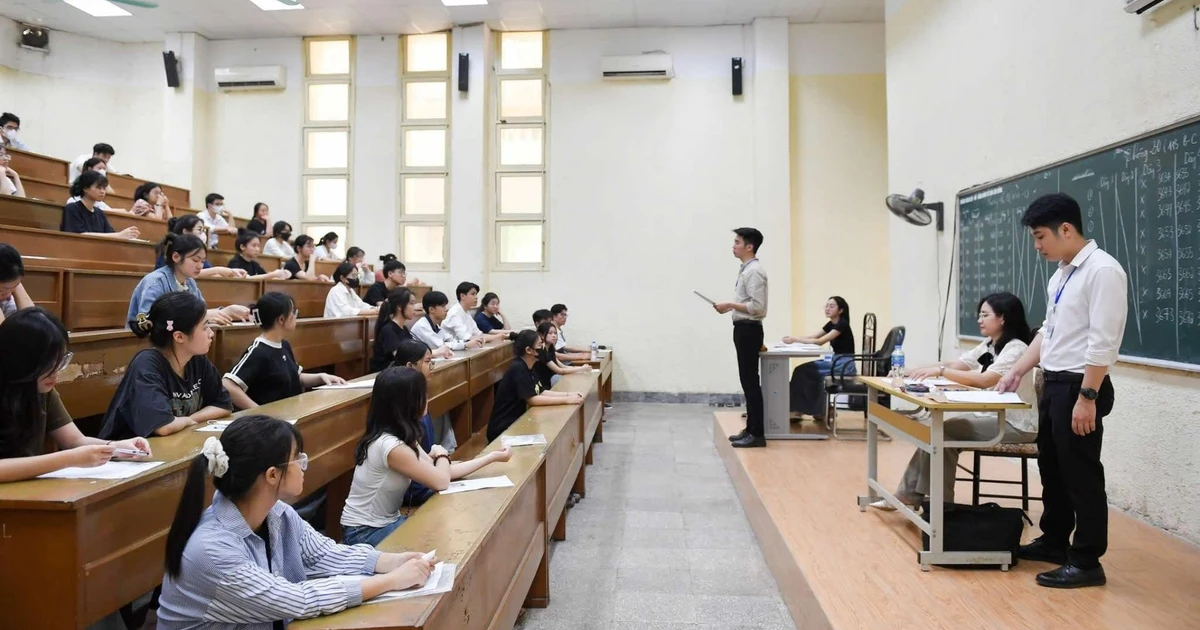 Le score de référence le plus élevé de l'Université nationale d'éducation de Hanoi est de 29,06 points.