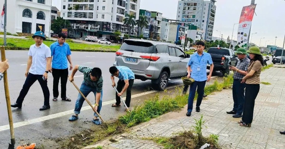 Nghe An ចល័ត​បោសសម្អាត​លំហូរ​ត្រៀម​ឆ្លើយតប​នឹង​ព្យុះ​លេខ​៥