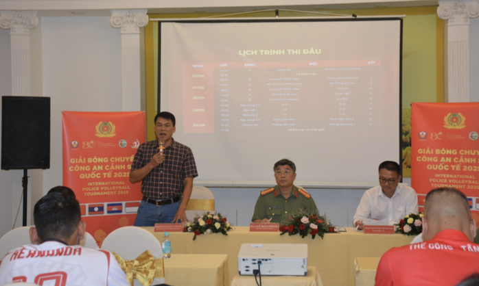 6 đội bóng tranh tài Giải bóng chuyền Công an, Cảnh sát quốc tế 2025 - Ảnh 2.