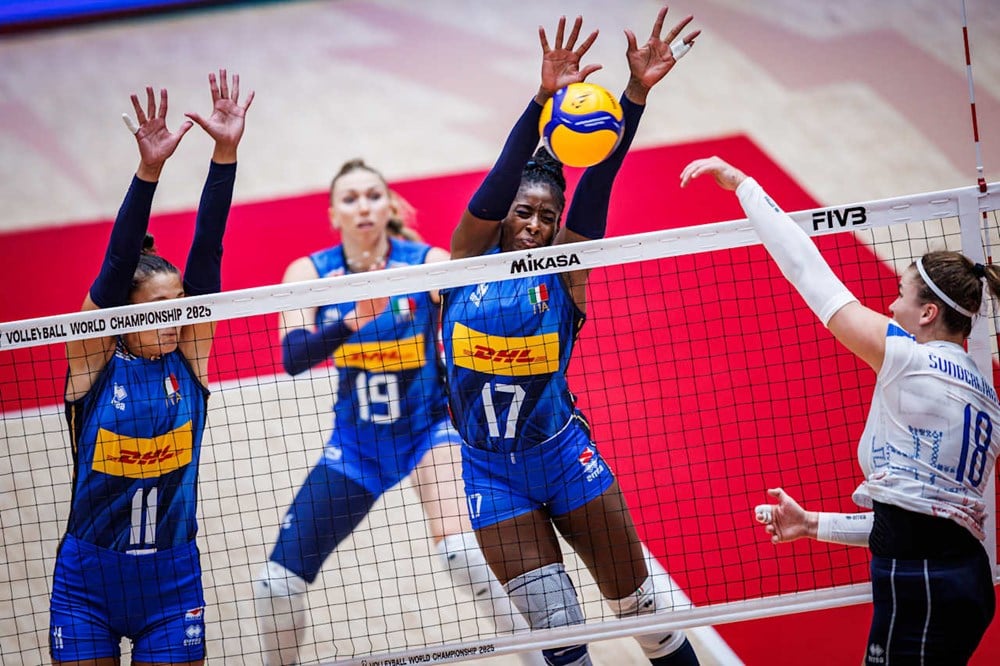 Women's Volleyball World Cup 2025 schedule today August 24: Italy, Brazil looking for second win