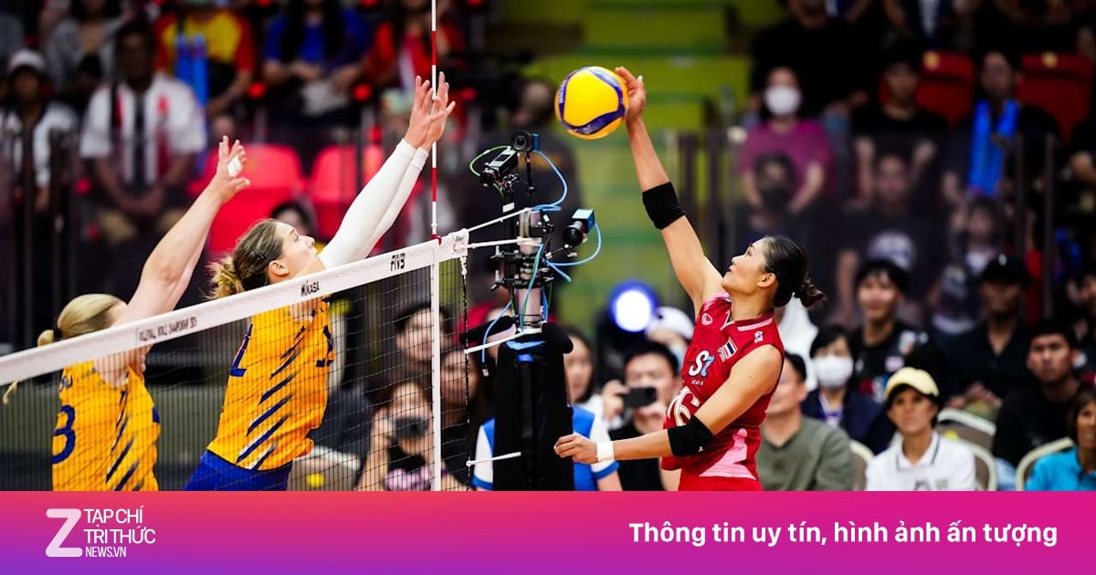 Tailandia venció a Suecia y ganó un boleto para continuar en el torneo mundial de voleibol.