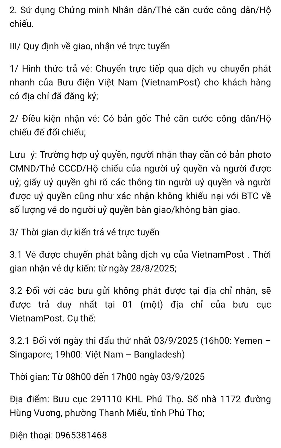 Muốn sân Việt Trì thành chảo lửa, giúp U.23 Việt Nam đi châu Á: Hãy mua vé, giá rất mềm!
- Ảnh 5.