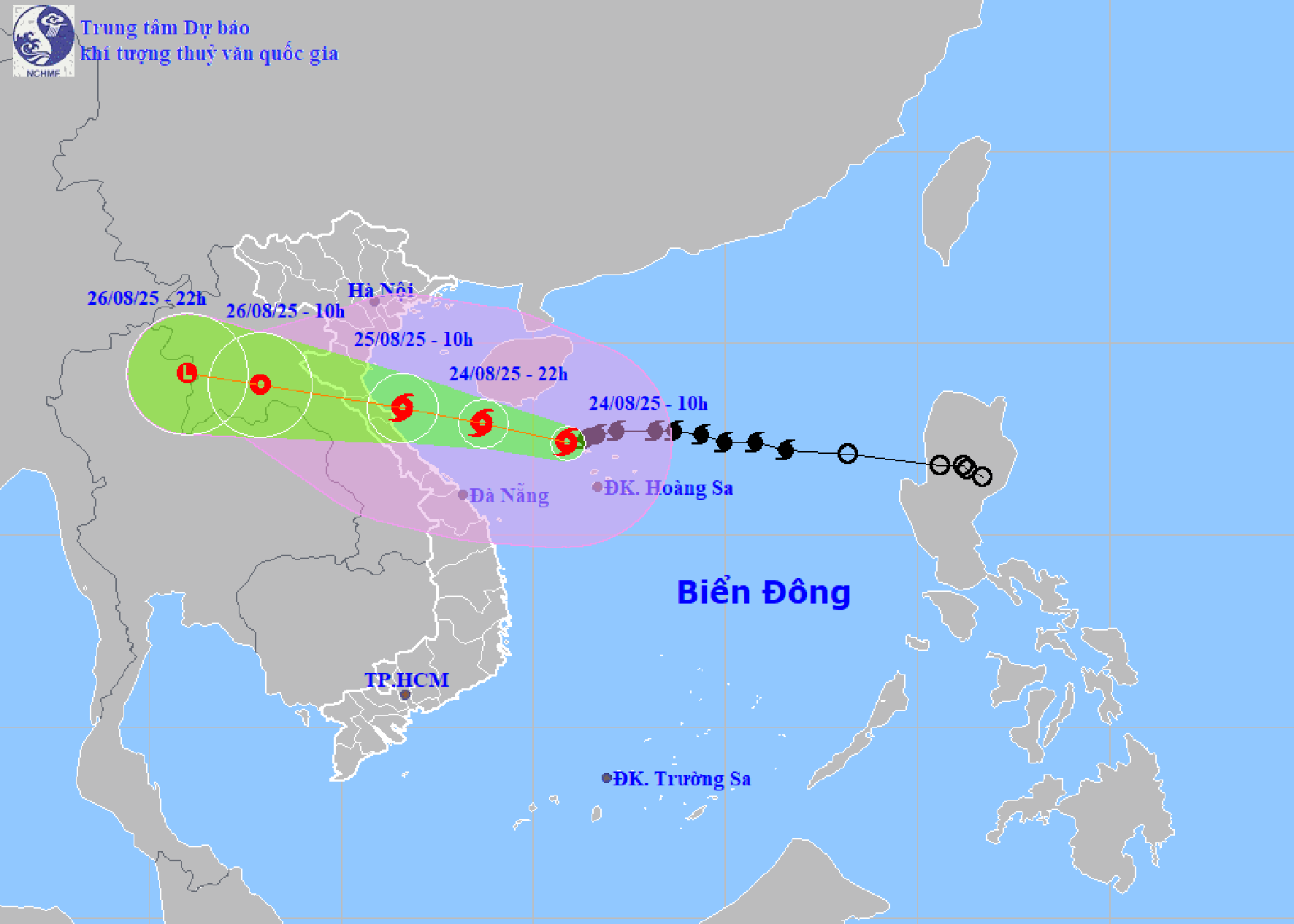 Hai Phong interdit les voyages en mer à partir de 13 heures le 24 août