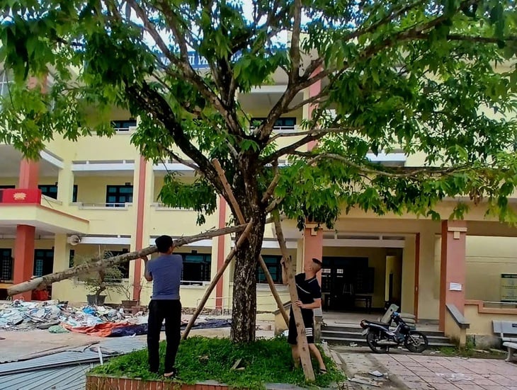 Quảng Trị cho học sinh nghỉ học từ ngày 25-8 để tránh bão số 5 - Ảnh 2.