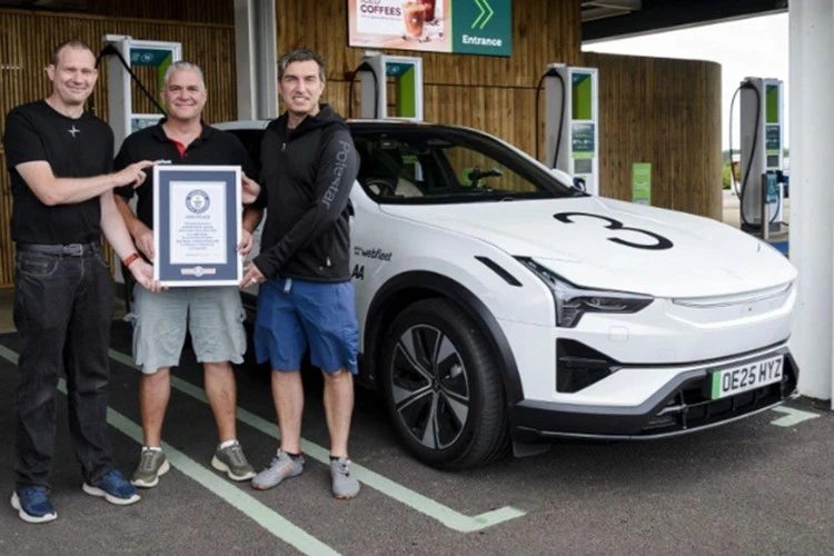Polestar 3 electric car sets Guinness record, runs nearly 1,000 km/charge