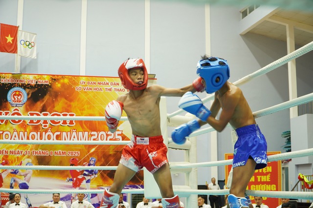 Giải vô địch kickboxing trẻ toàn quốc 2025: Các VĐV tranh 60 bộ huy chương- Ảnh 2.