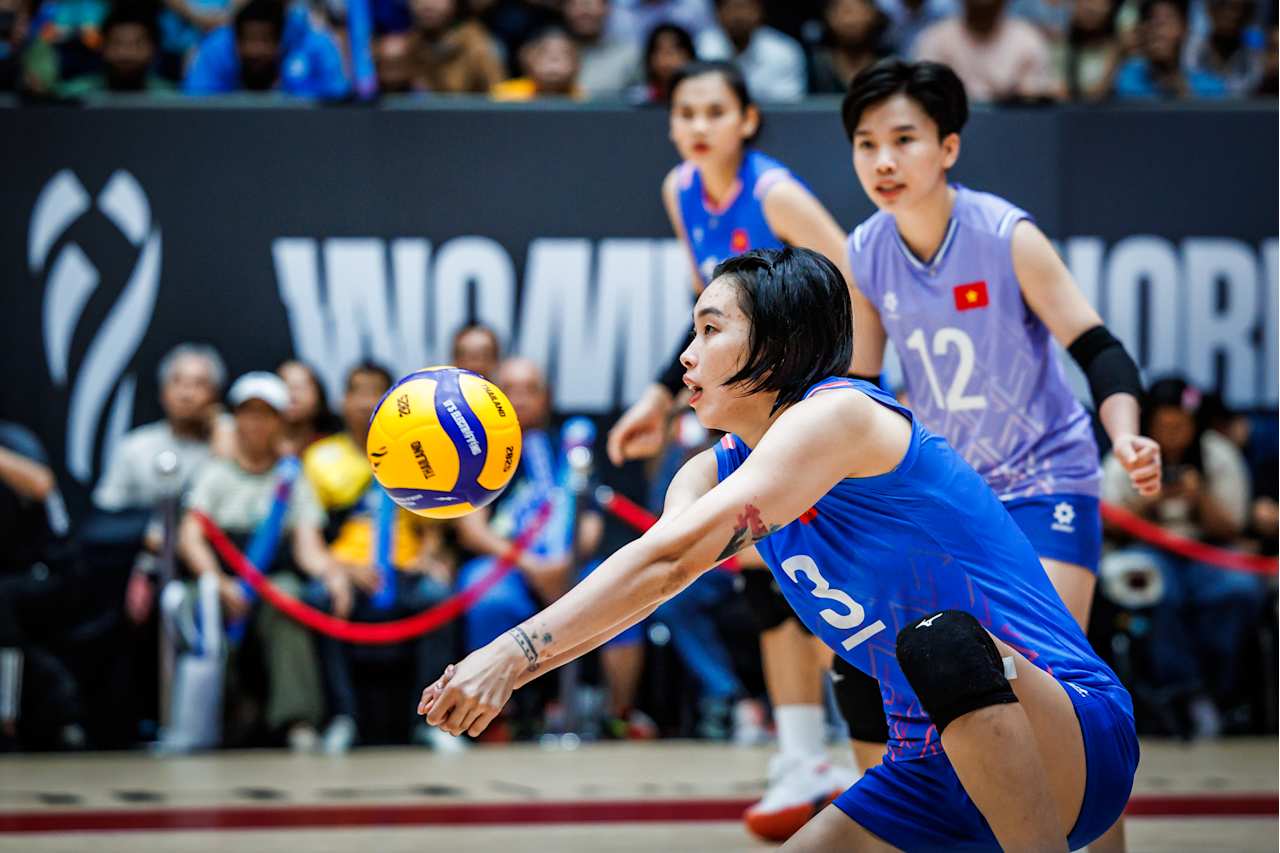 Màn chào sân ấn tượng của đội tuyển bóng chuyền nữ Việt Nam ở giải thế giới- Ảnh 2.