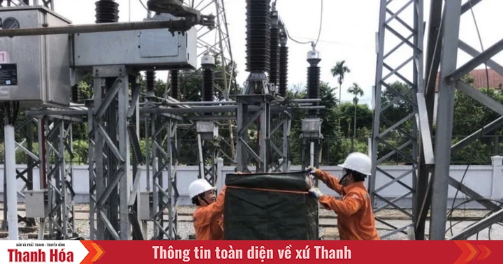 Northern Power Corporation prüft Reaktion auf Sturm Nr. 5 in Thanh Hoa, Nghe An, Ha Tinh