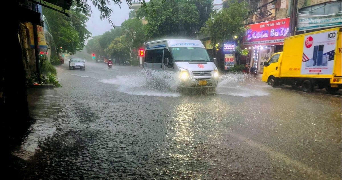 Nghe An weather on August 24: Cloudy, heavy to very heavy rain and thunderstorms