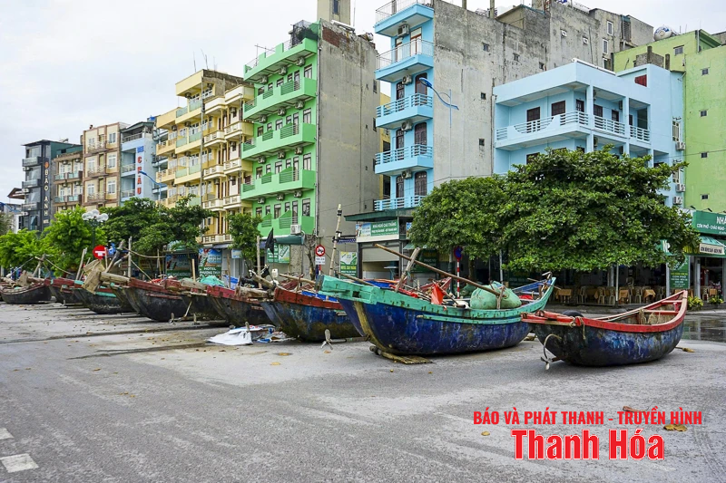 អ្នកនេសាទ Thanh Hoa ប្រញាប់ប្រញាល់ 