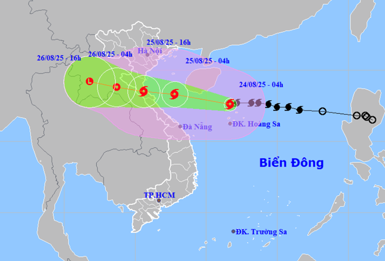 태풍 가지키가 레벨 12까지 상승, 최대 레벨 13~14까지 도달 가능, 돌풍 레벨 16까지 상승