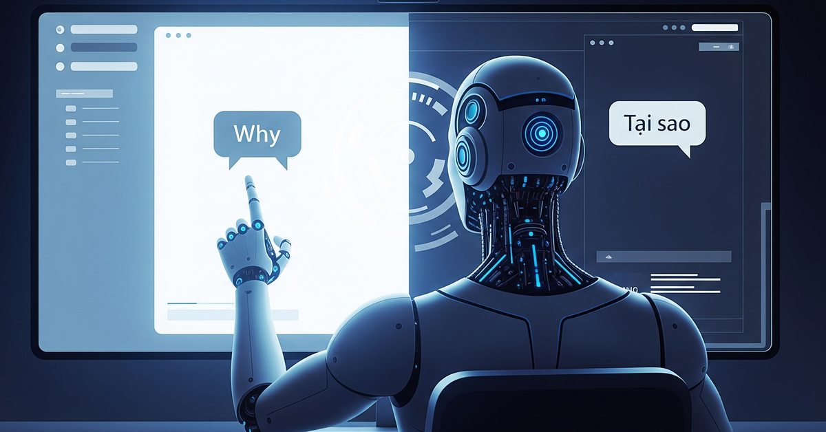 L'IA répond plus intelligemment lors d'une conversation en anglais ?