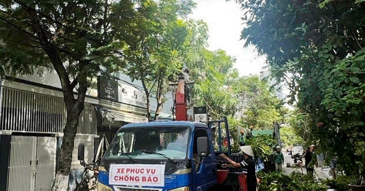 Da Nang répond d'urgence à la tempête n° 5