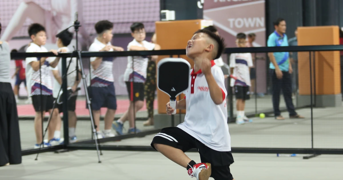 Nhiều cảm xúc tại Giải Pickleball Cúp Báo GD&TĐ
