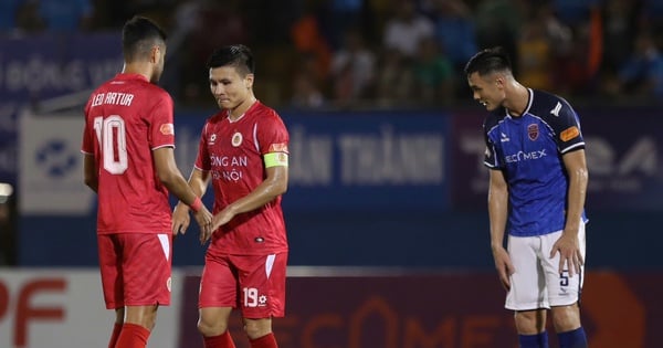 CAHN besiegt Becamex TP HCM mit 3:0, Quang Hai glänzt