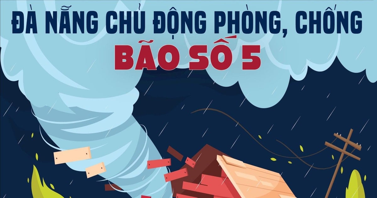 Da Nang proactively prevents and fights storm No. 5