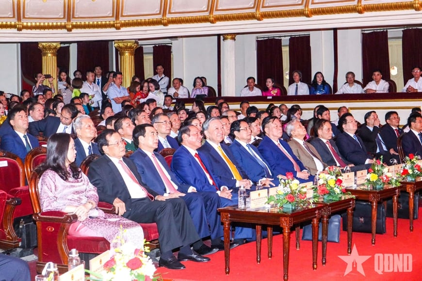 General Secretary To Lam attends the 80th anniversary of the Cultural Sector's Traditional Day