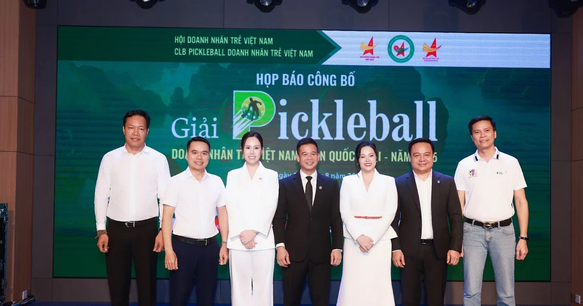 Pickleball จัดขึ้นครั้งแรกทั่วประเทศที่เมืองกวางนิญ