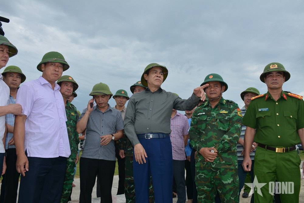 Agencies and units in Military Region 4 proactively respond to storm No. 5