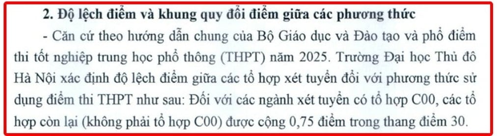 Thí sinh “ngã ngửa vì điểm chuẩn một đại học tăng 0,75 điểm khối C00 - 3