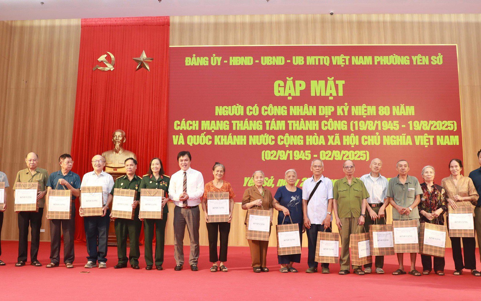 Phường Yên Sở: Tri ân người có công là "thước đo niềm tin" của nhân dân với chính quyền