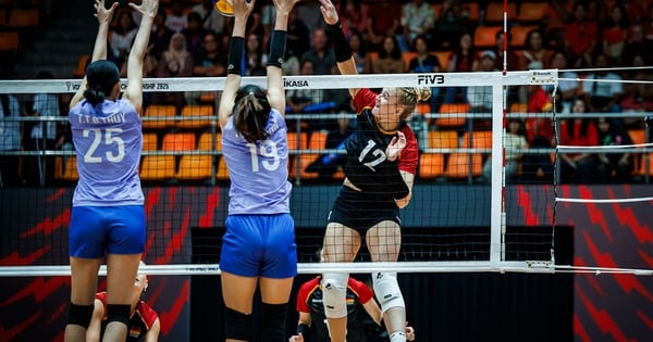Vietnam lost to Germany at the women's volleyball world championship