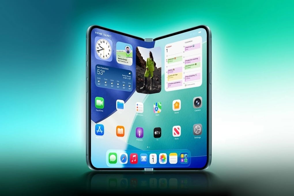 Thông tin mới nhất về iPhone màn hình gập - 1