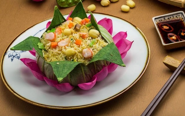 Cách làm cơm chay hấp lá sen thơm ngon cho ngày lễ Vu Lan- Ảnh 3.
