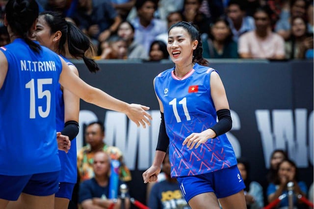 'Vũ khí' lợi hại của đội tuyển bóng chuyền nữ Việt Nam khi đấu đội tuyển Đức- Ảnh 1.